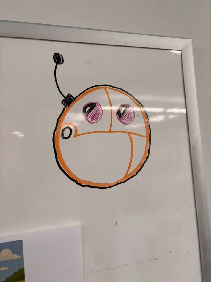 "Whiteboard doodle" created by Azuly
