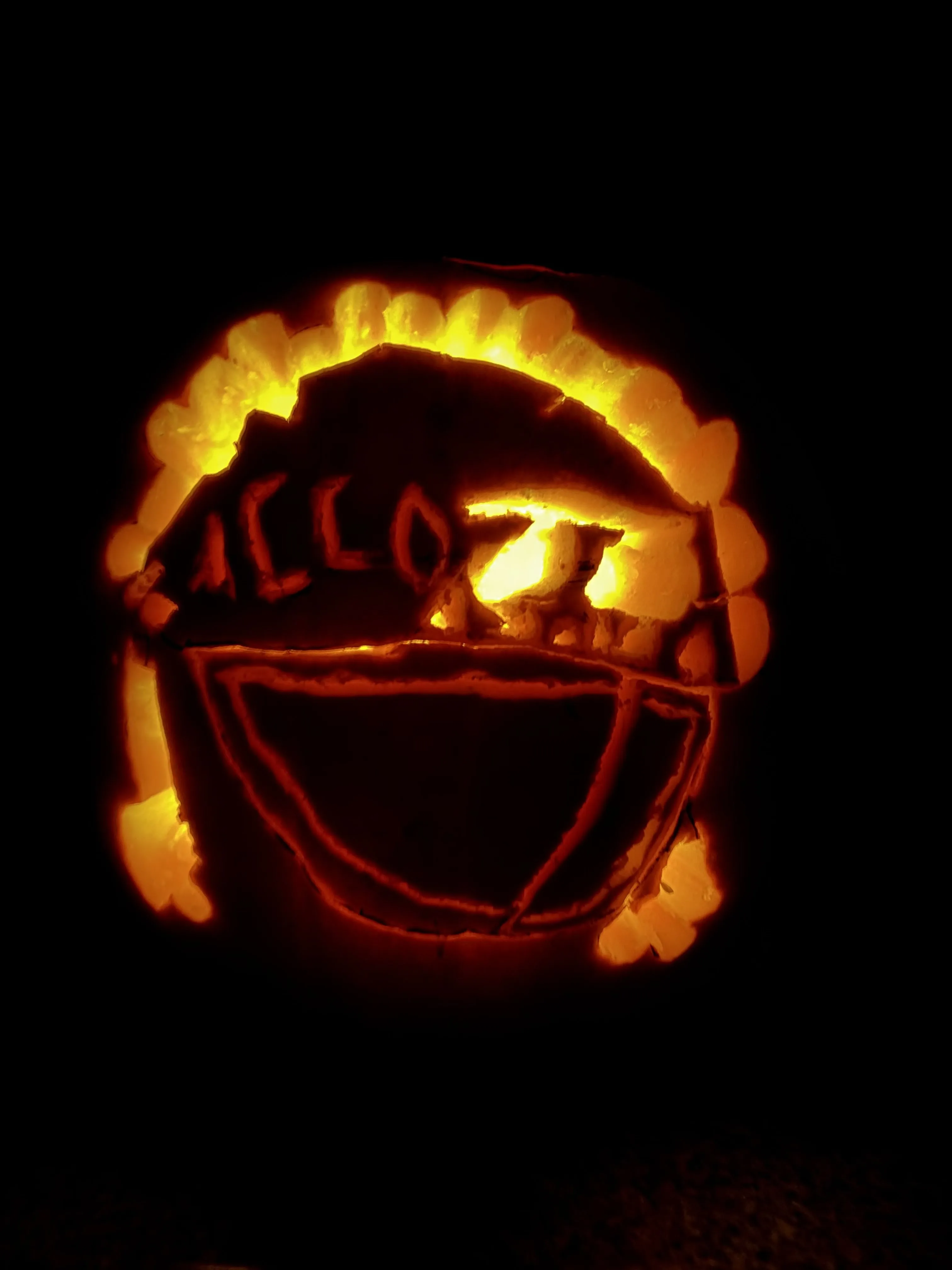 "Monster pumpkin" created by bkells